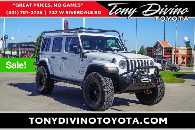 used 2018 Jeep Wrangler Unlimited car, priced at $29,250