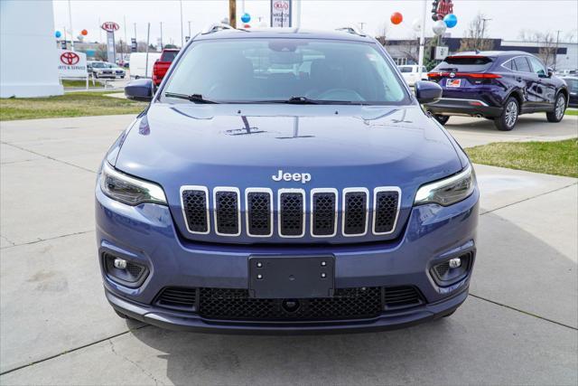 used 2021 Jeep Cherokee car, priced at $26,500