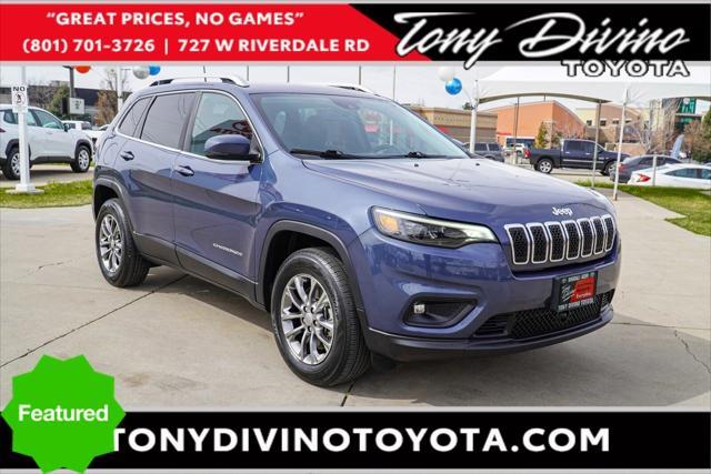 used 2021 Jeep Cherokee car, priced at $26,500