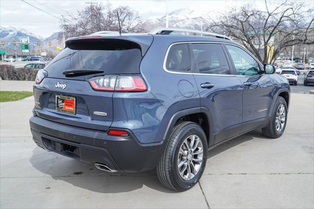 used 2021 Jeep Cherokee car, priced at $26,500