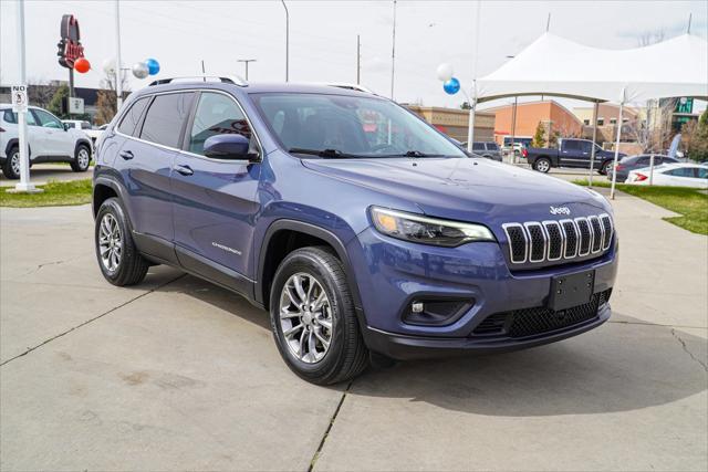 used 2021 Jeep Cherokee car, priced at $26,500