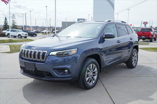 used 2021 Jeep Cherokee car, priced at $26,500