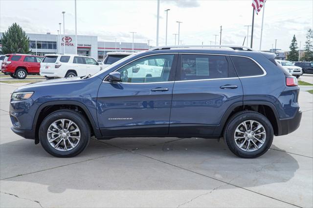 used 2021 Jeep Cherokee car, priced at $26,500