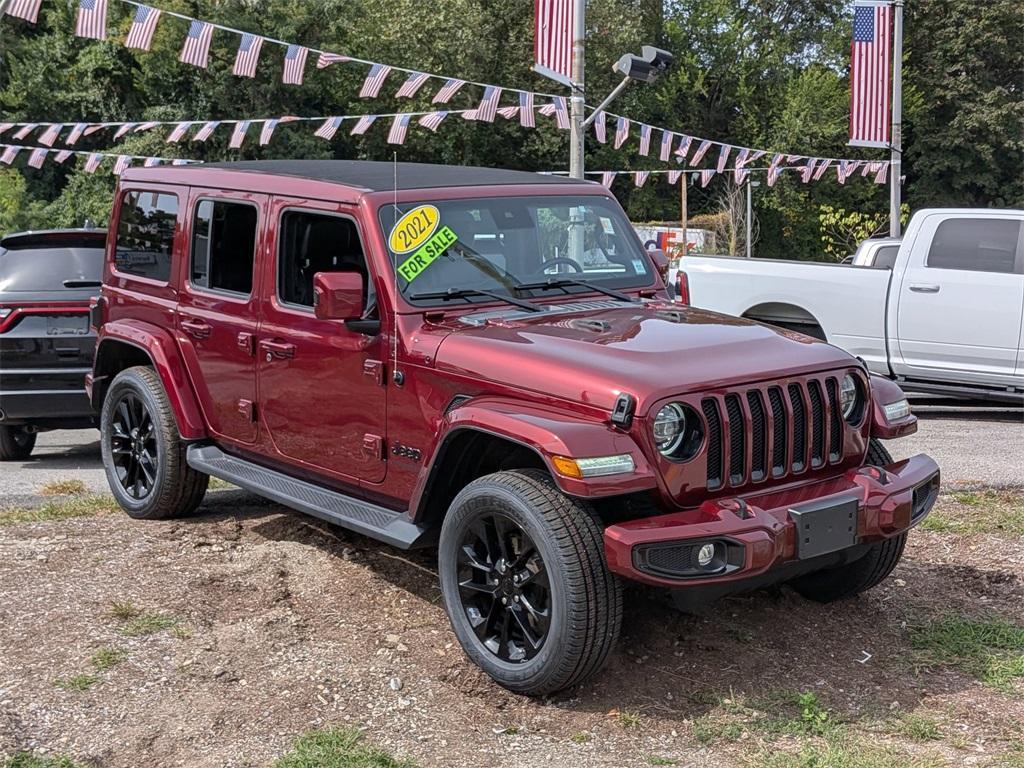 used 2021 Jeep Wrangler Unlimited car, priced at $39,999