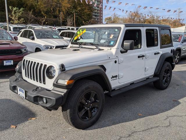 used 2021 Jeep Wrangler Unlimited car, priced at $33,647