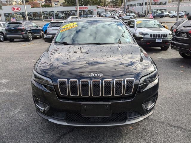 used 2021 Jeep Cherokee car, priced at $23,576