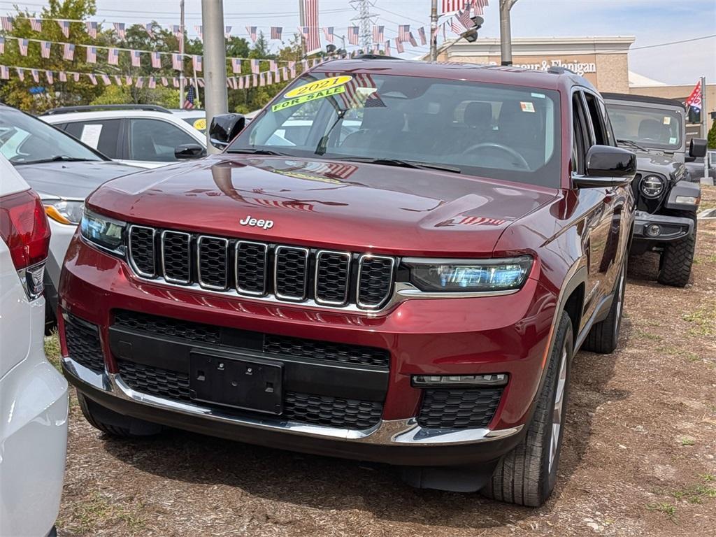 used 2021 Jeep Grand Cherokee L car, priced at $30,999
