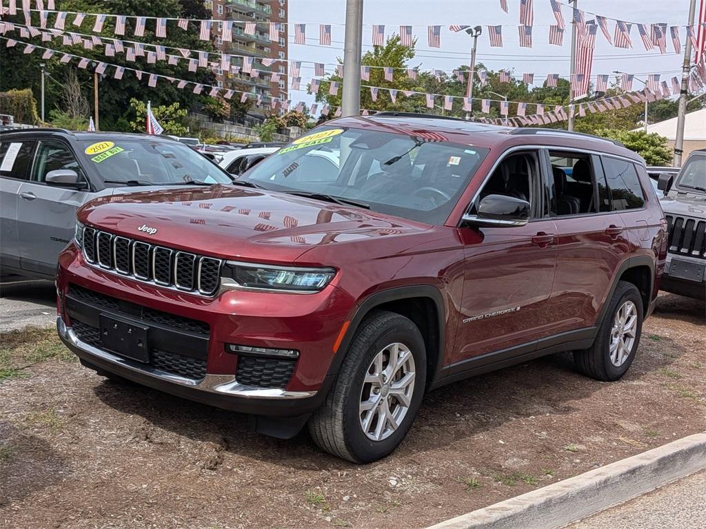 used 2021 Jeep Grand Cherokee L car, priced at $30,999