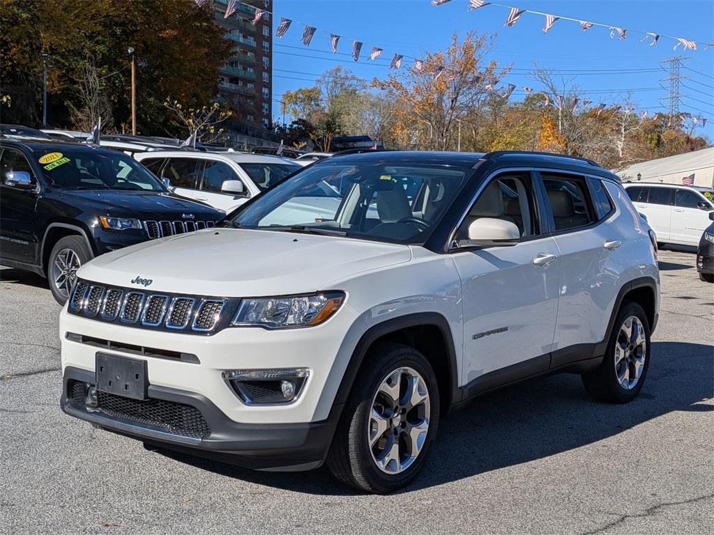 used 2021 Jeep Compass car, priced at $20,999