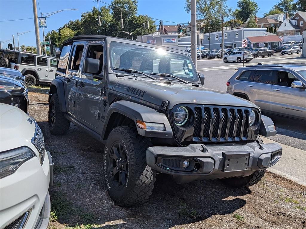 used 2021 Jeep Wrangler Unlimited car, priced at $32,998
