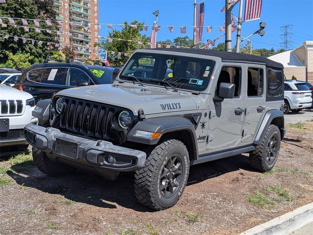 used 2021 Jeep Wrangler Unlimited car, priced at $32,998
