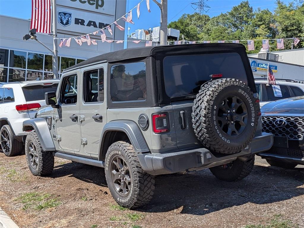 used 2021 Jeep Wrangler Unlimited car, priced at $32,998