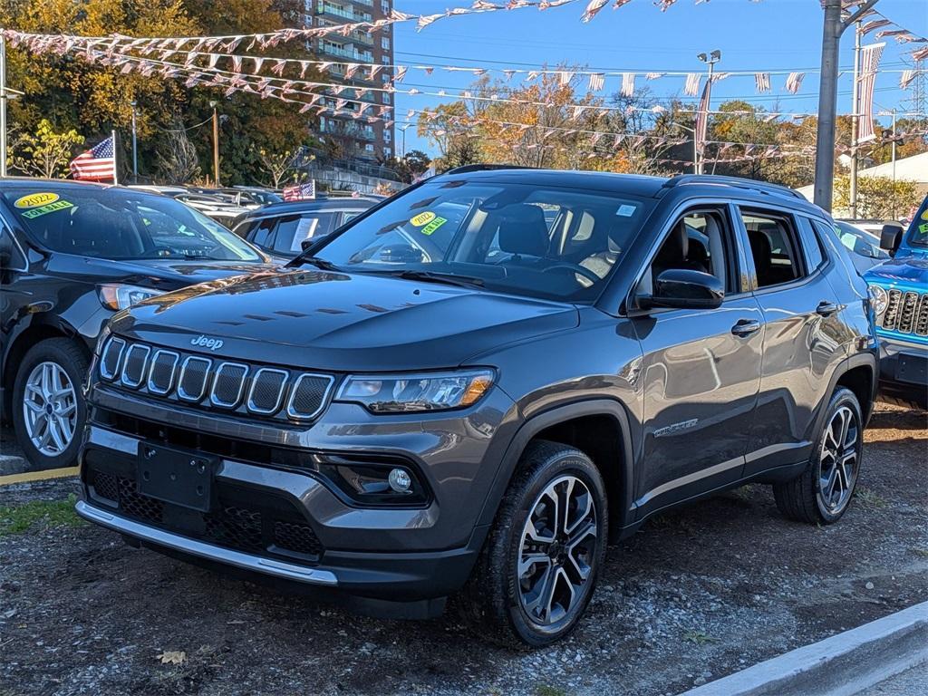 used 2022 Jeep Compass car, priced at $24,499