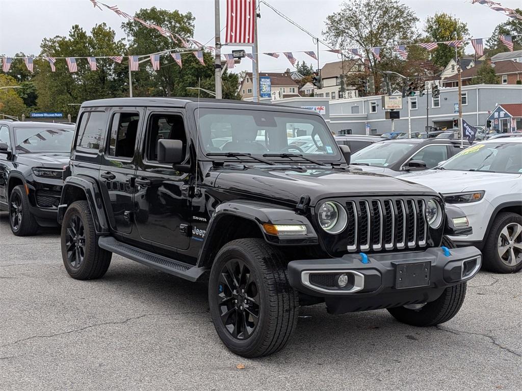 used 2023 Jeep Wrangler 4xe car, priced at $36,499