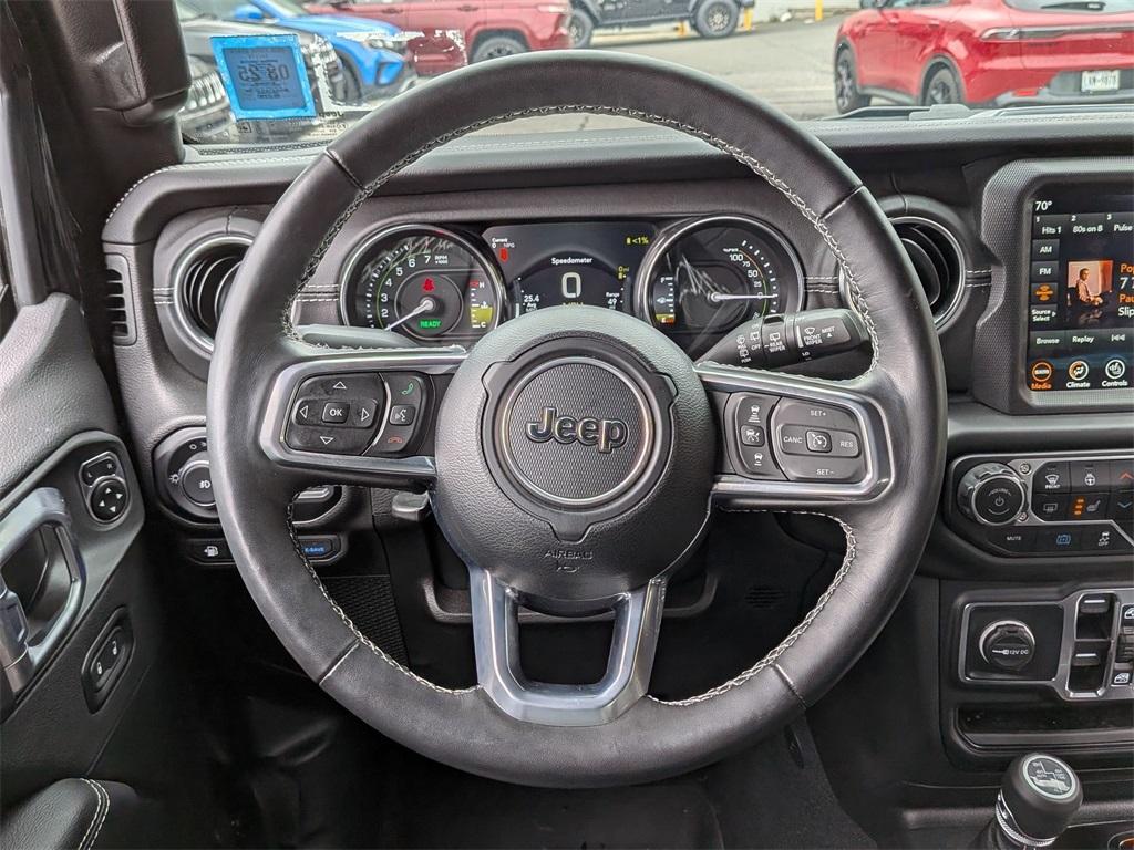 used 2023 Jeep Wrangler 4xe car, priced at $36,499