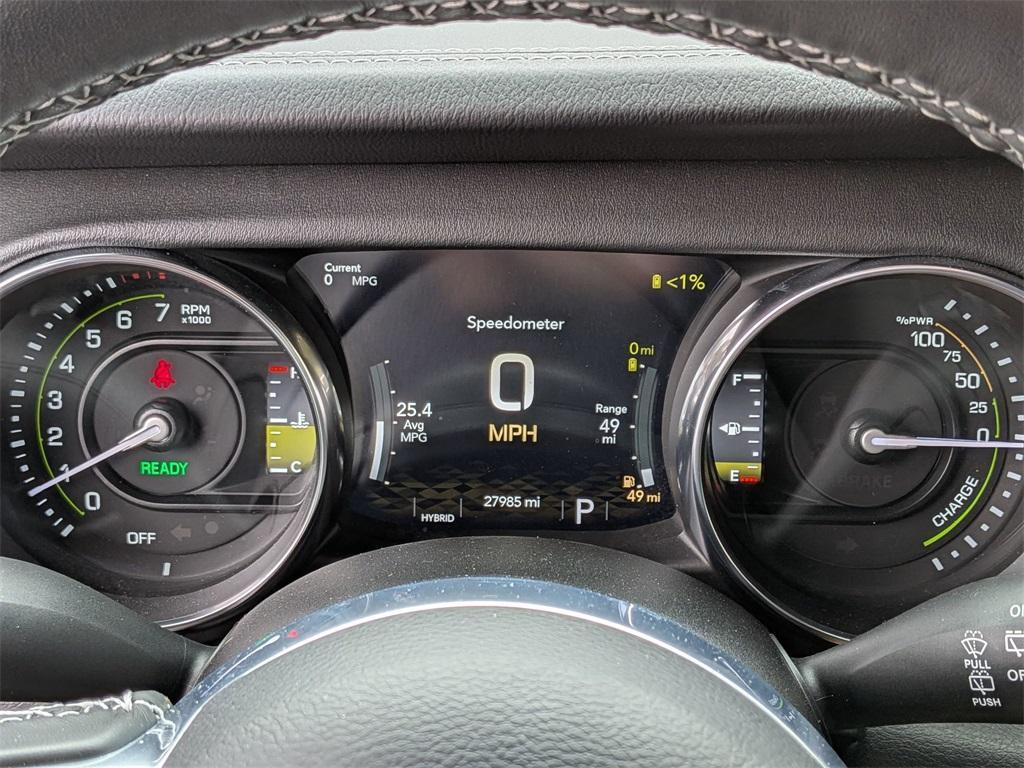 used 2023 Jeep Wrangler 4xe car, priced at $36,499