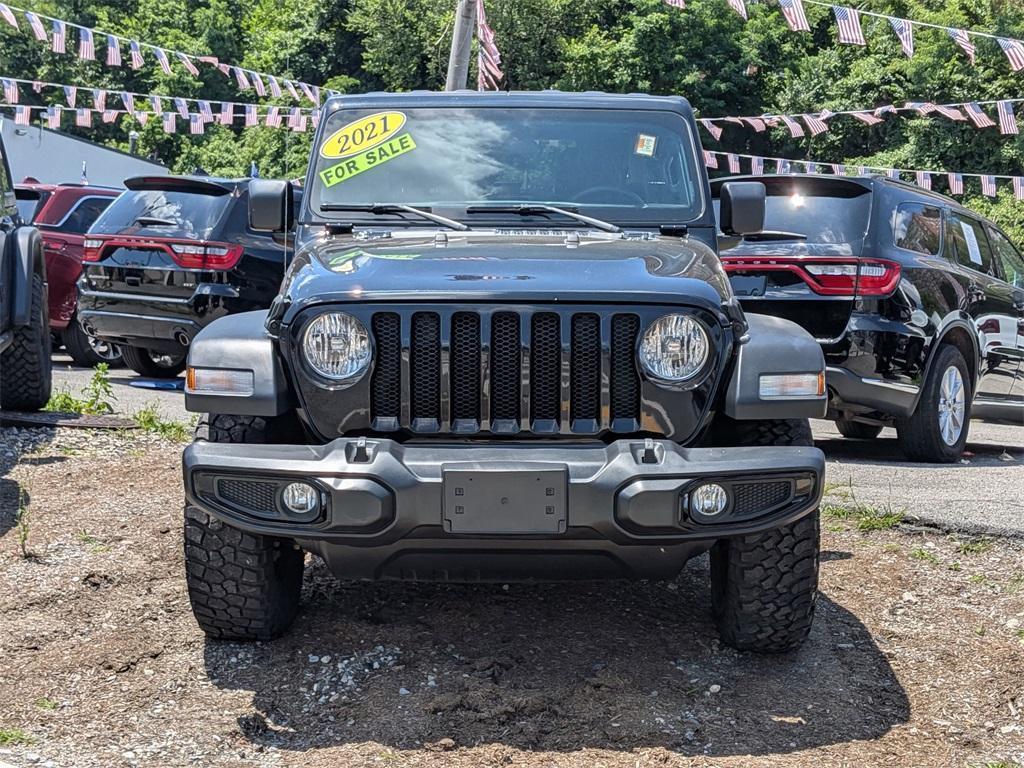 used 2021 Jeep Wrangler Unlimited car, priced at $33,998
