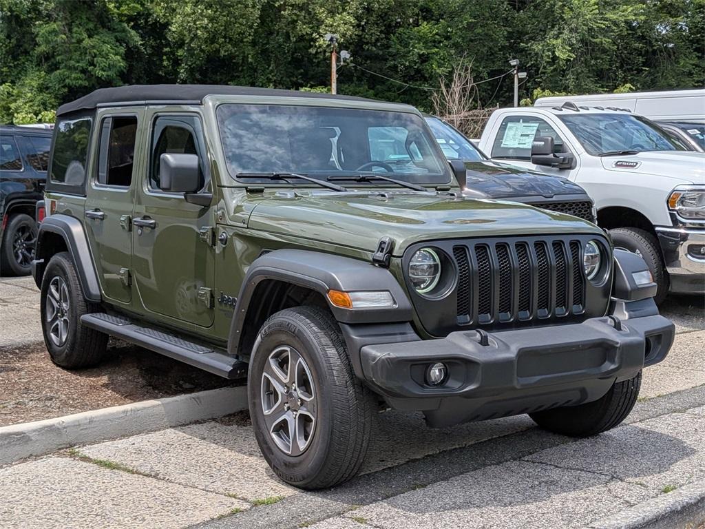 used 2021 Jeep Wrangler Unlimited car, priced at $32,998