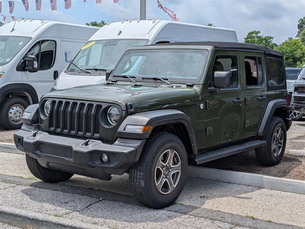 used 2021 Jeep Wrangler Unlimited car, priced at $32,998