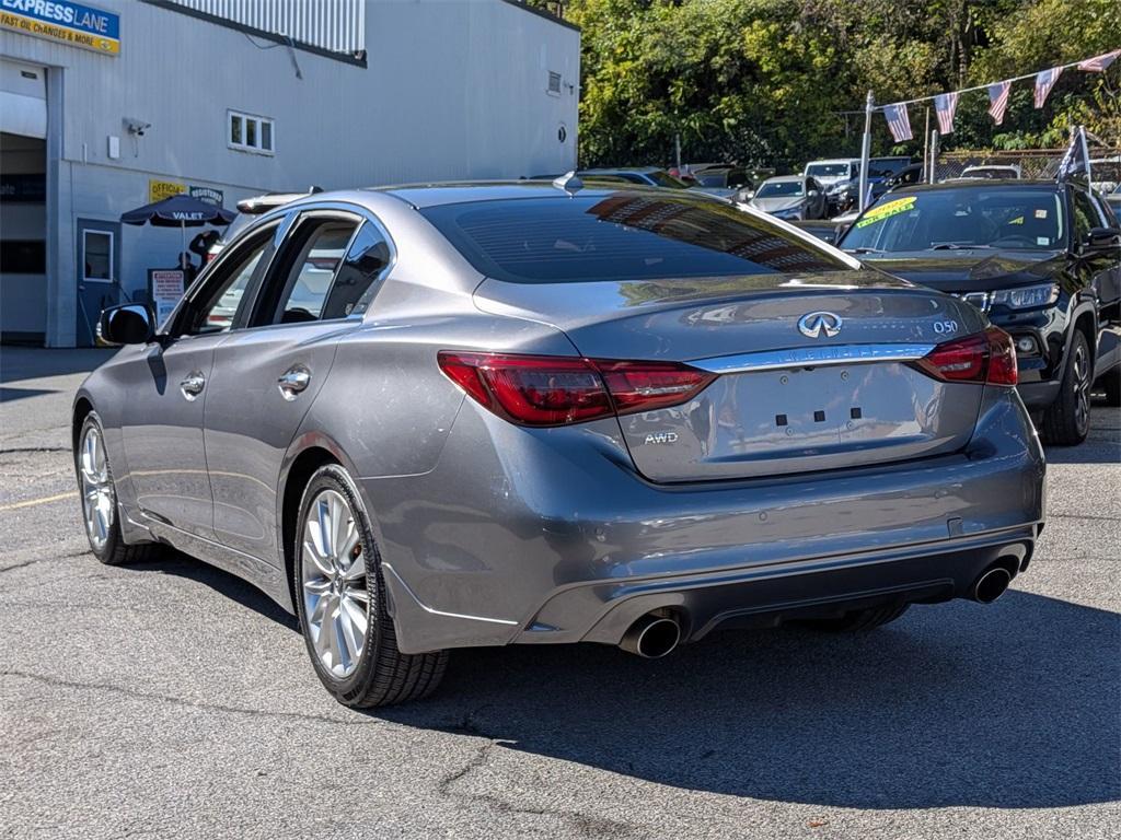used 2021 INFINITI Q50 car, priced at $25,999