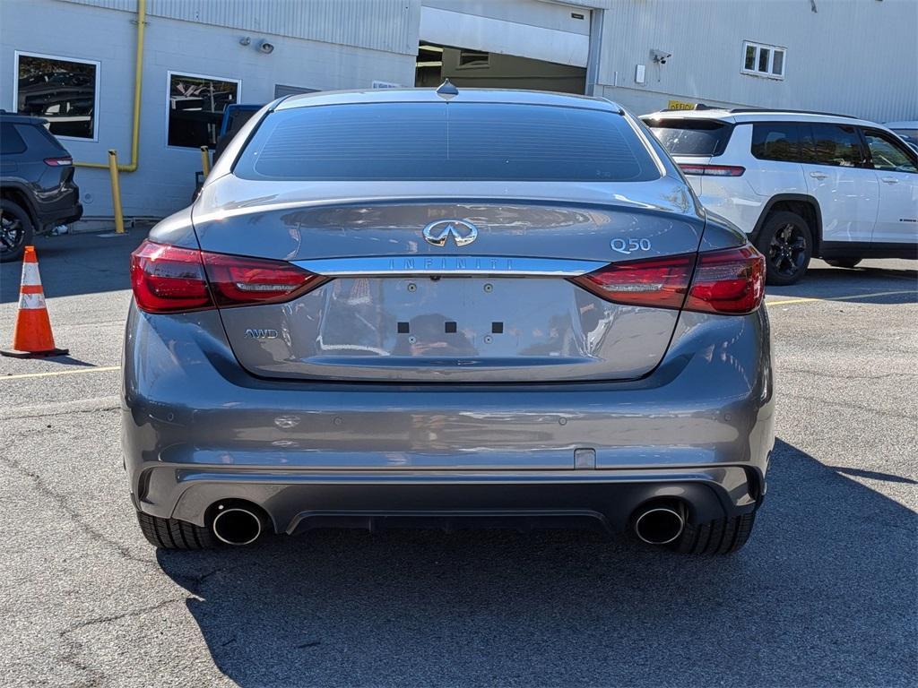 used 2021 INFINITI Q50 car, priced at $25,999