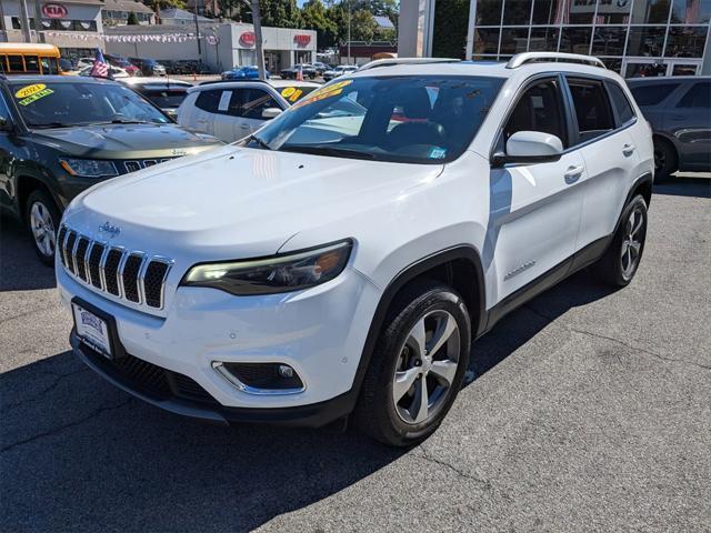 used 2021 Jeep Cherokee car, priced at $24,641