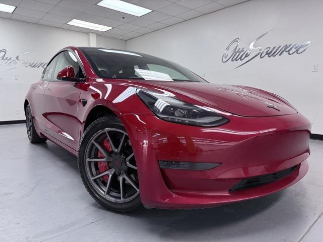 used 2022 Tesla Model 3 car, priced at $23,999