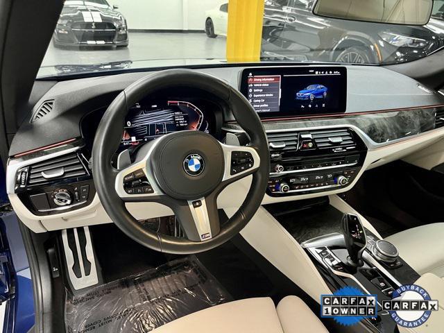 used 2022 BMW 530 car, priced at $37,500