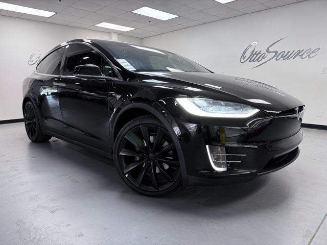 used 2020 Tesla Model X car, priced at $34,995