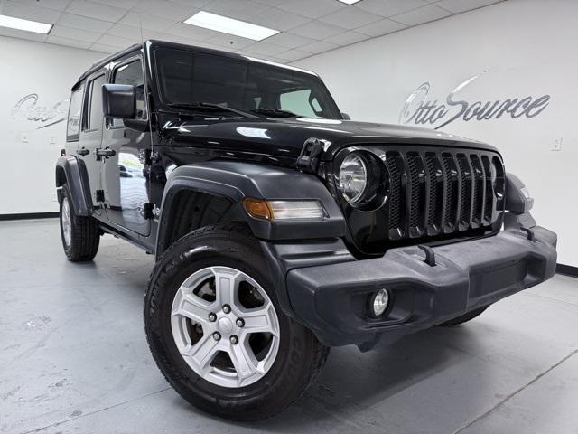 used 2020 Jeep Wrangler Unlimited car, priced at $28,050
