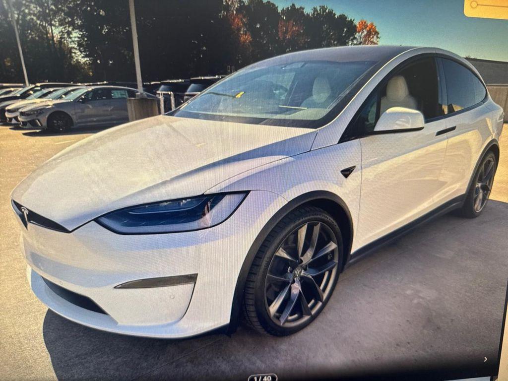 used 2022 Tesla Model X car, priced at $52,638