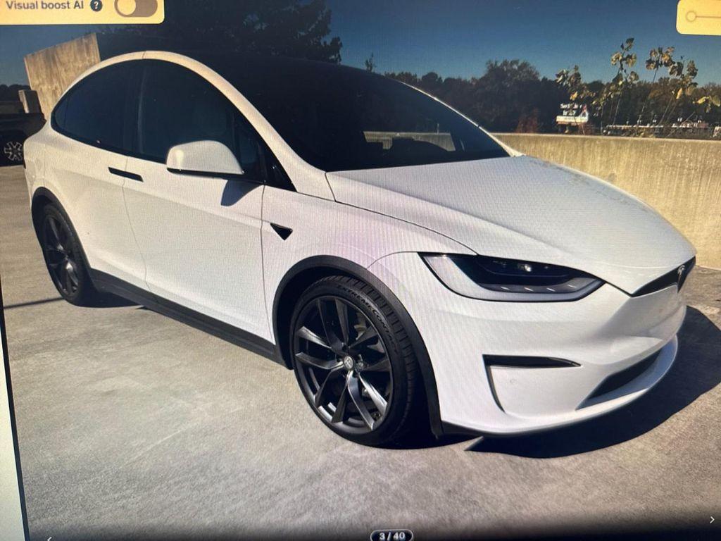 used 2022 Tesla Model X car, priced at $52,638