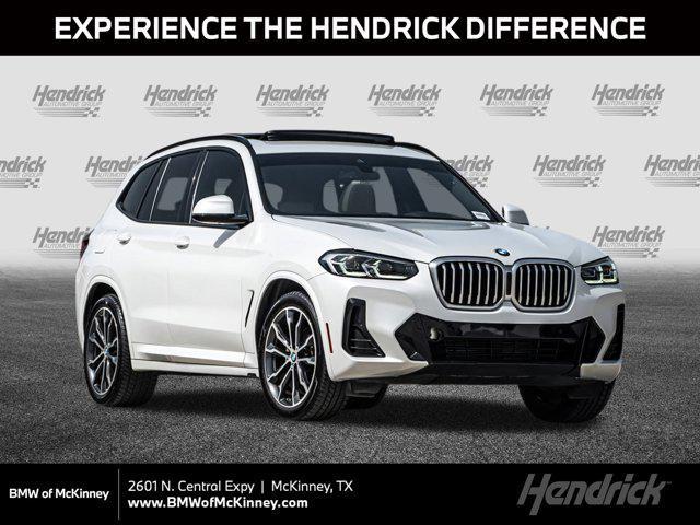 used 2022 BMW X3 car, priced at $36,987