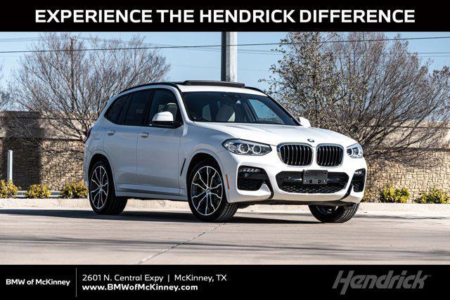 used 2021 BMW X3 car, priced at $33,987