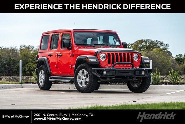 used 2021 Jeep Wrangler Unlimited car, priced at $34,995