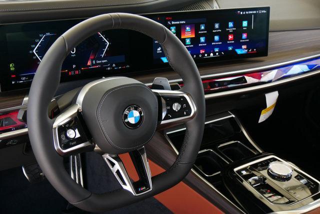 new 2025 BMW 740 car, priced at $109,675