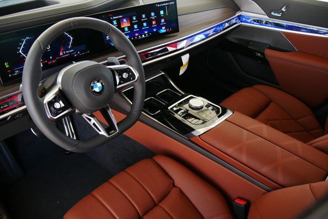 new 2025 BMW 740 car, priced at $109,675