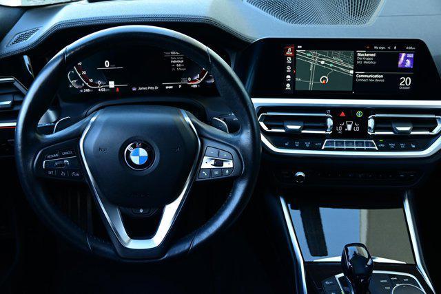 used 2019 BMW 330 car, priced at $20,587