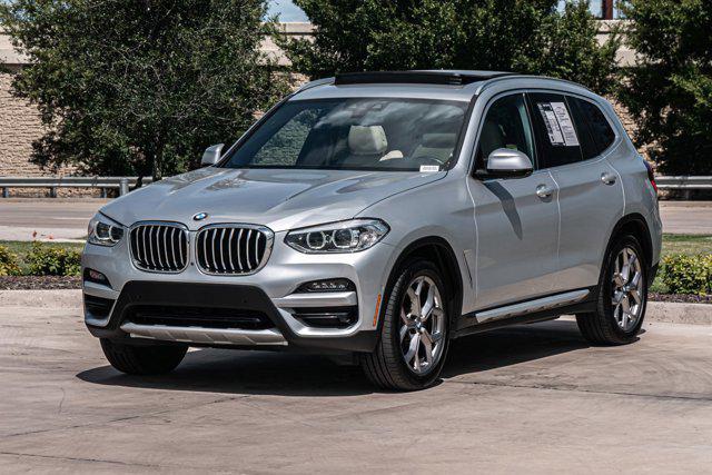 used 2021 BMW X3 car, priced at $31,887