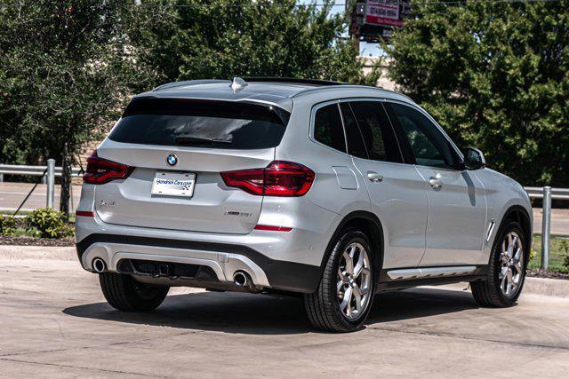 used 2021 BMW X3 car, priced at $31,887