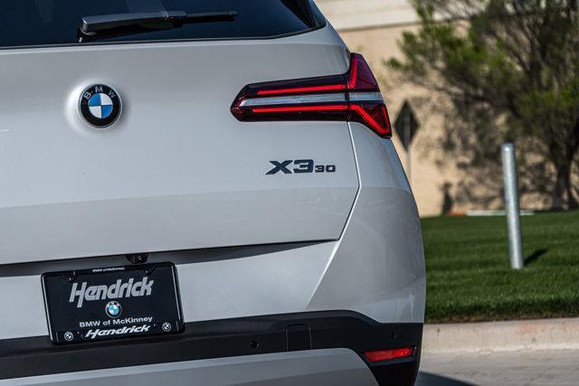 new 2025 BMW X3 car, priced at $55,775