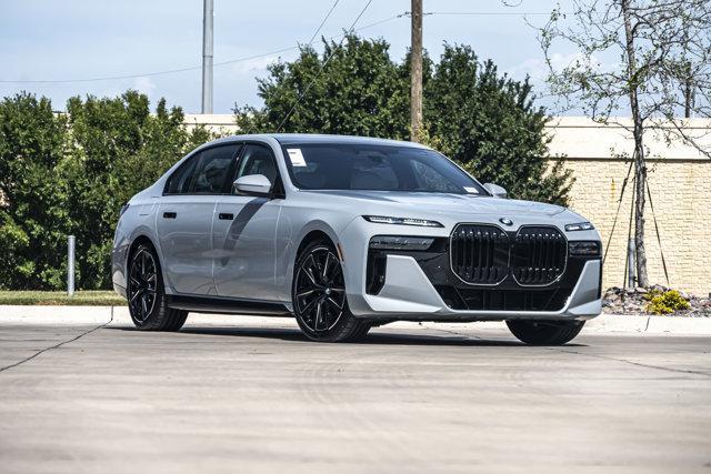 new 2025 BMW 740 car, priced at $110,575