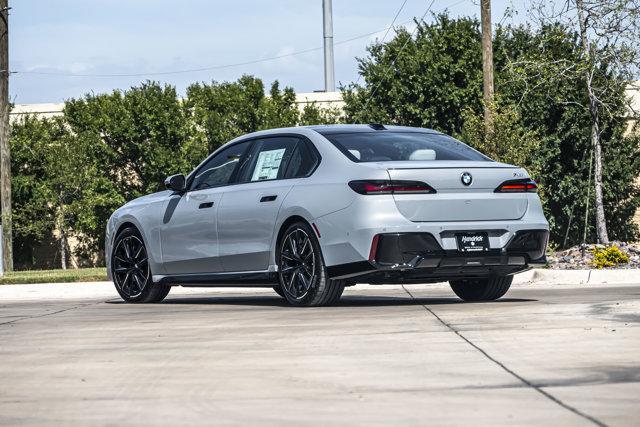 new 2025 BMW 740 car, priced at $110,575