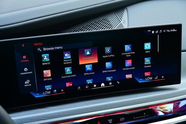 new 2025 BMW 740 car, priced at $110,575