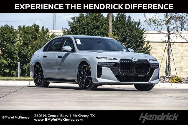 new 2025 BMW 740 car, priced at $110,575
