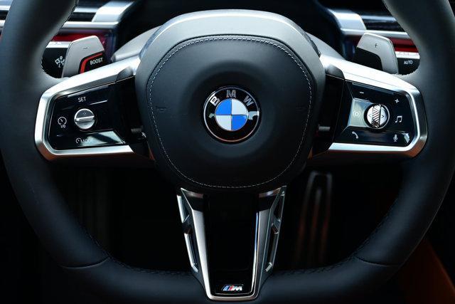 new 2025 BMW 740 car, priced at $104,475