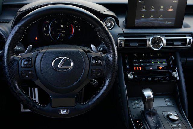 used 2021 Lexus IS 350 car, priced at $38,377