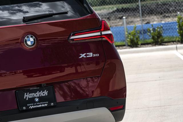 new 2025 BMW X3 car, priced at $57,425