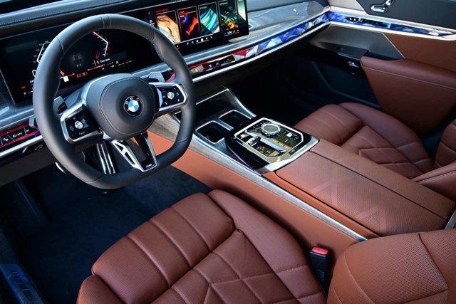 new 2025 BMW 740 car, priced at $104,305