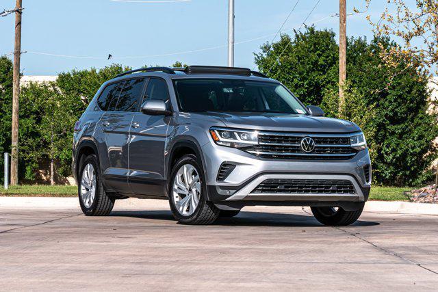 used 2021 Volkswagen Atlas car, priced at $26,987